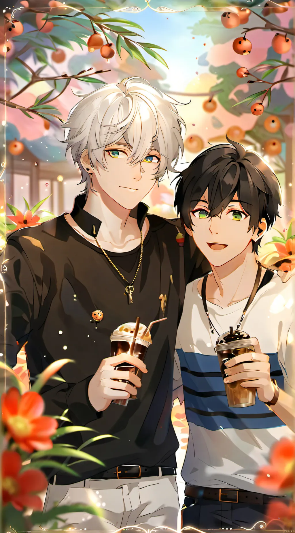 ai character: Jay and Max background