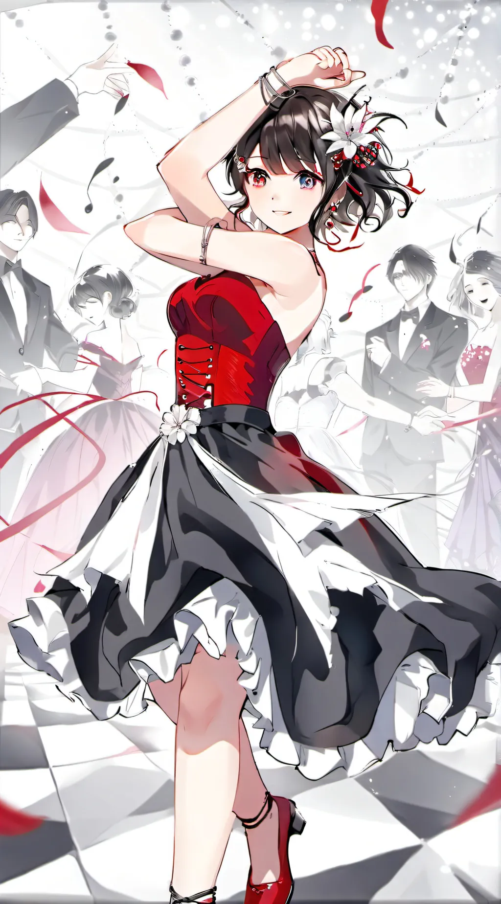 ai character: Katie  background