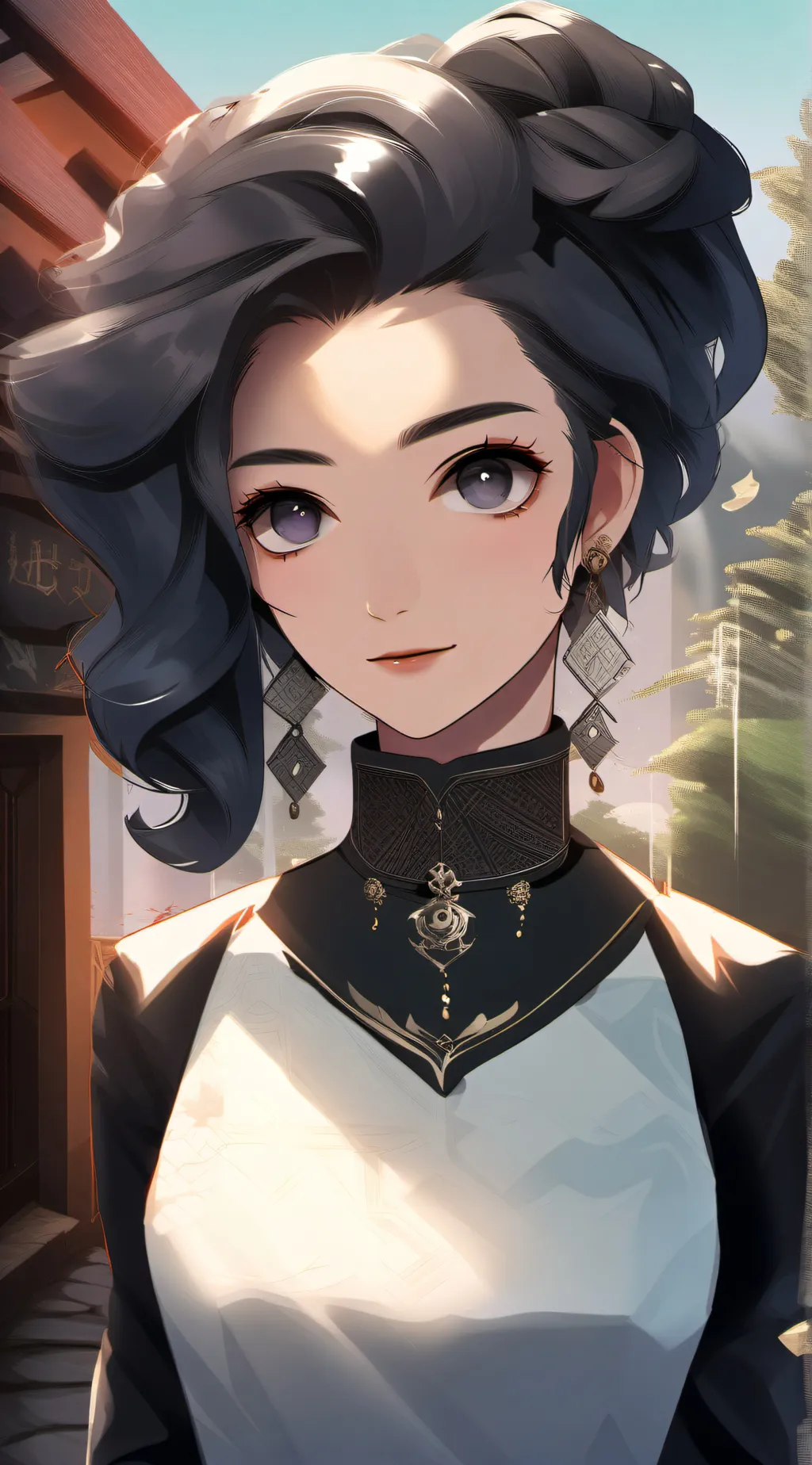 ai character: Maya  background