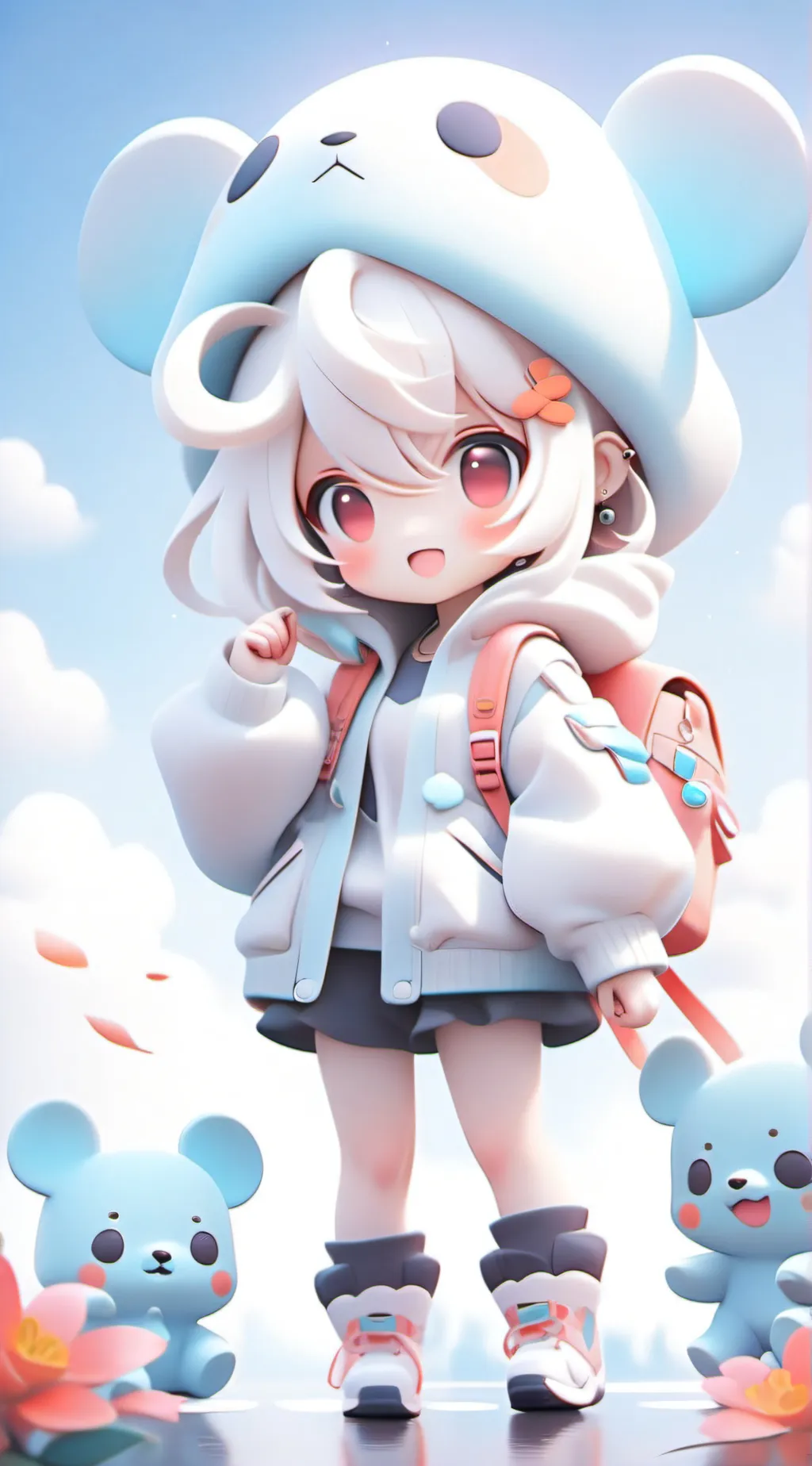 ai character: Anny background