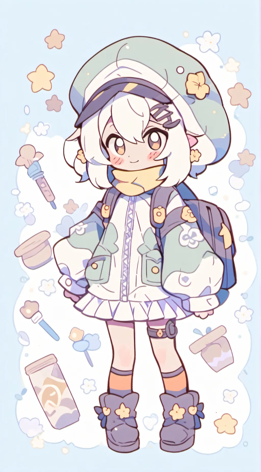 ai character:  MHA background