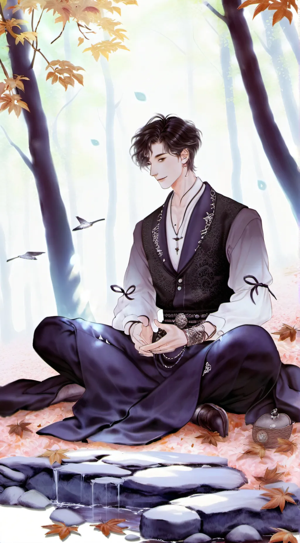 ai character: Liam background