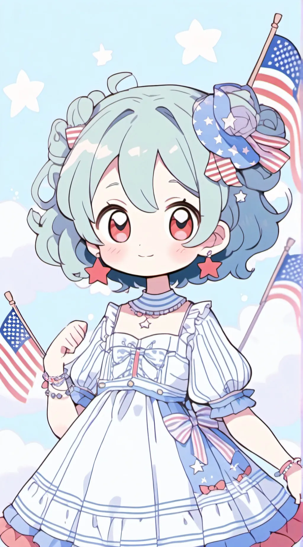 ai character: Strawbarry (4oj) background