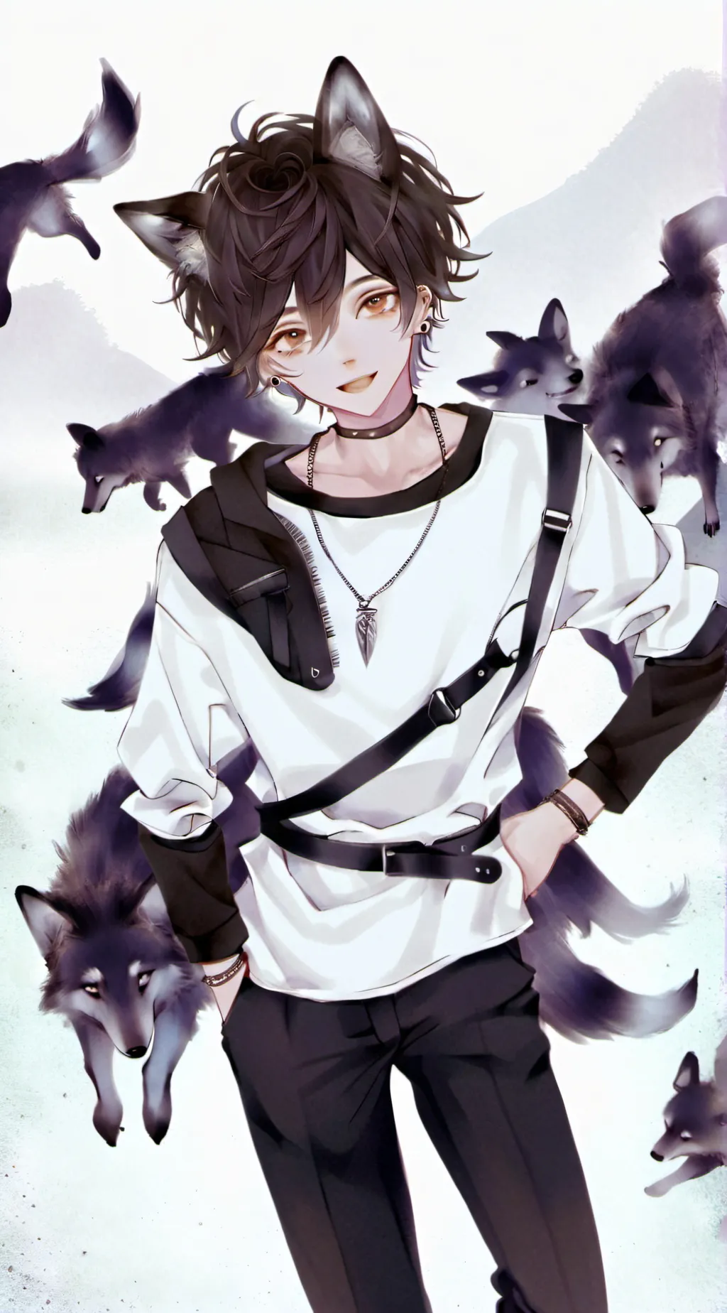 ai character: ★Arc★ background