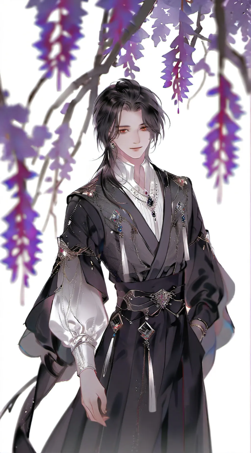 ai character: hazbin ur husk background