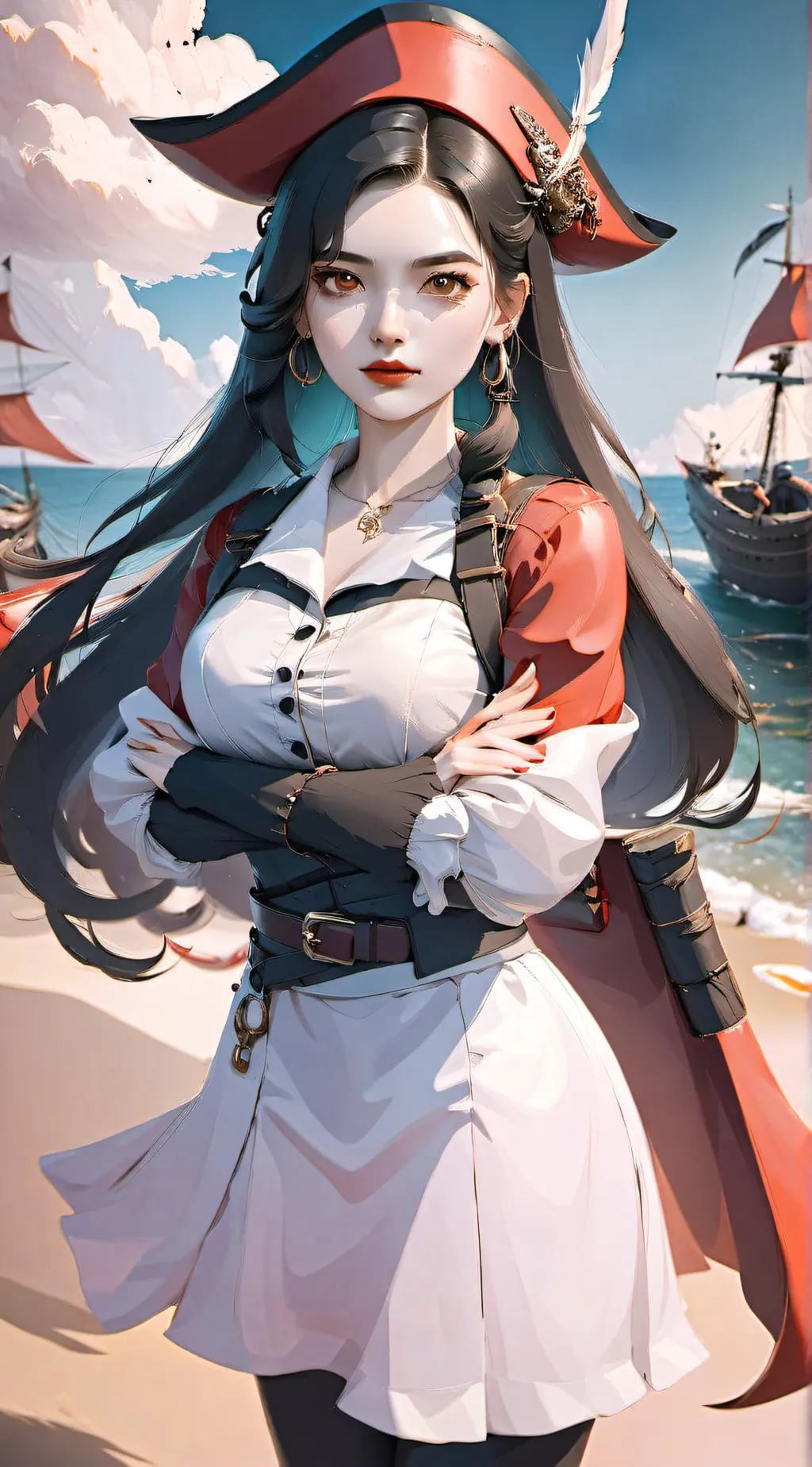 ai character: tanteaira  background