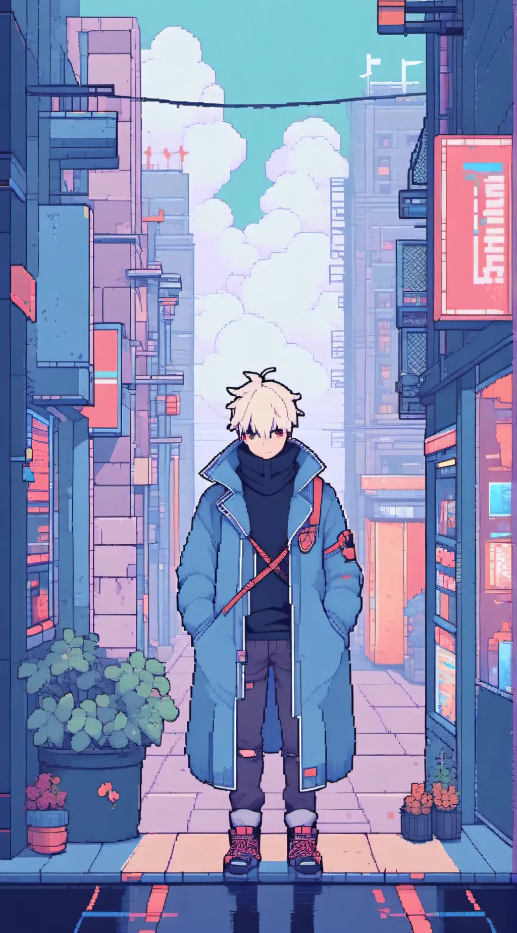 ai character: gojo background