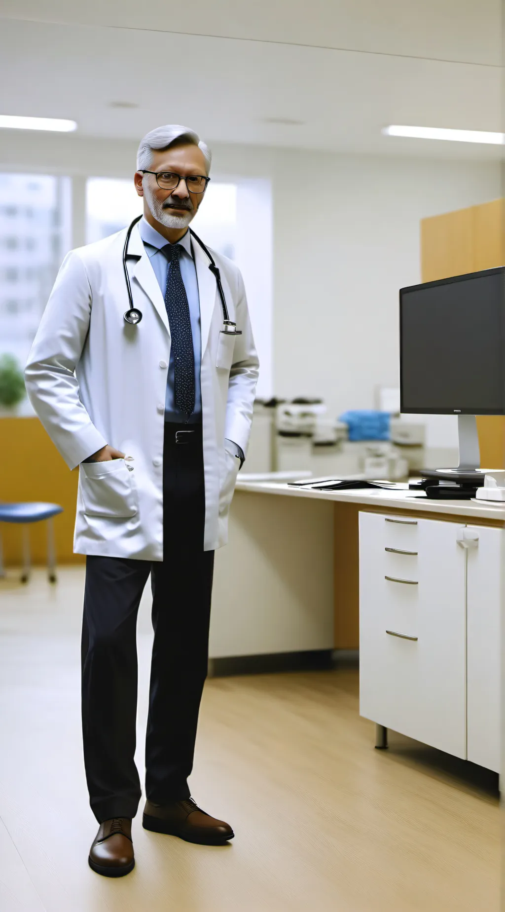 ai character: Dr Gordon Jones background