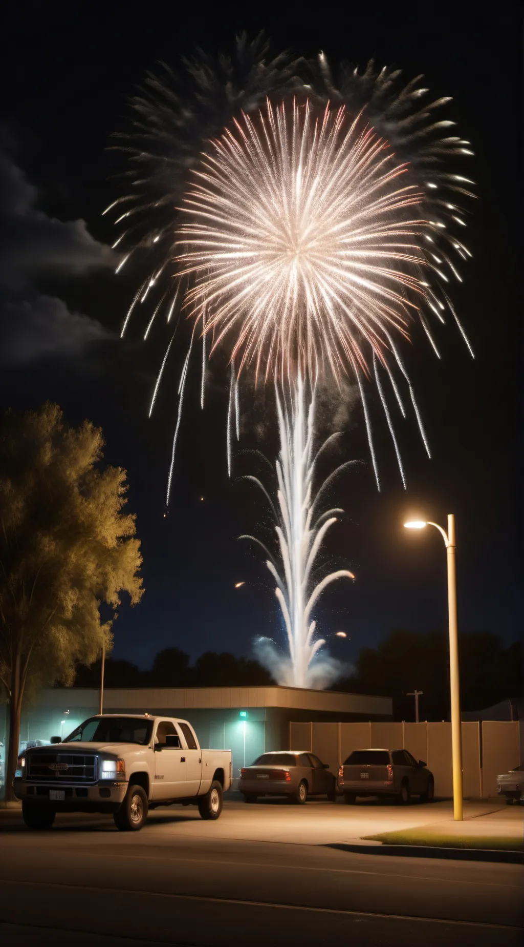ai character: MHA FIREWORKS🎇 background