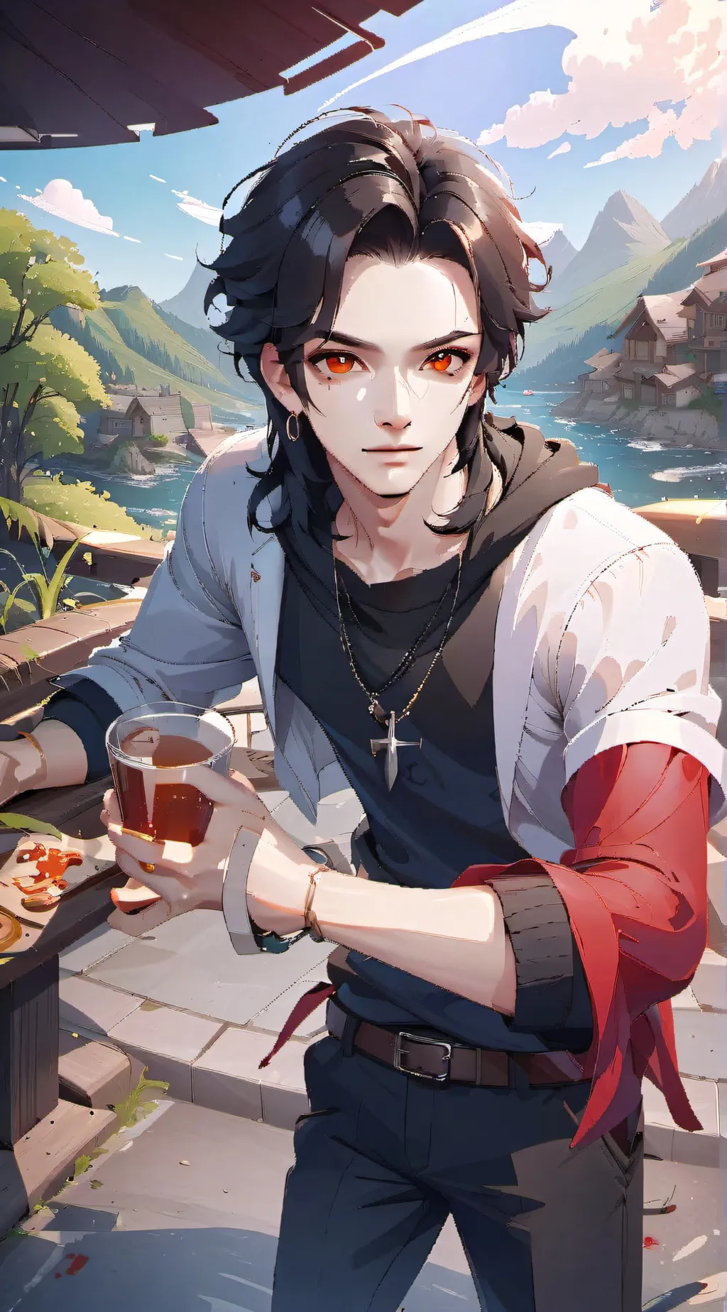 ai character: Alex background