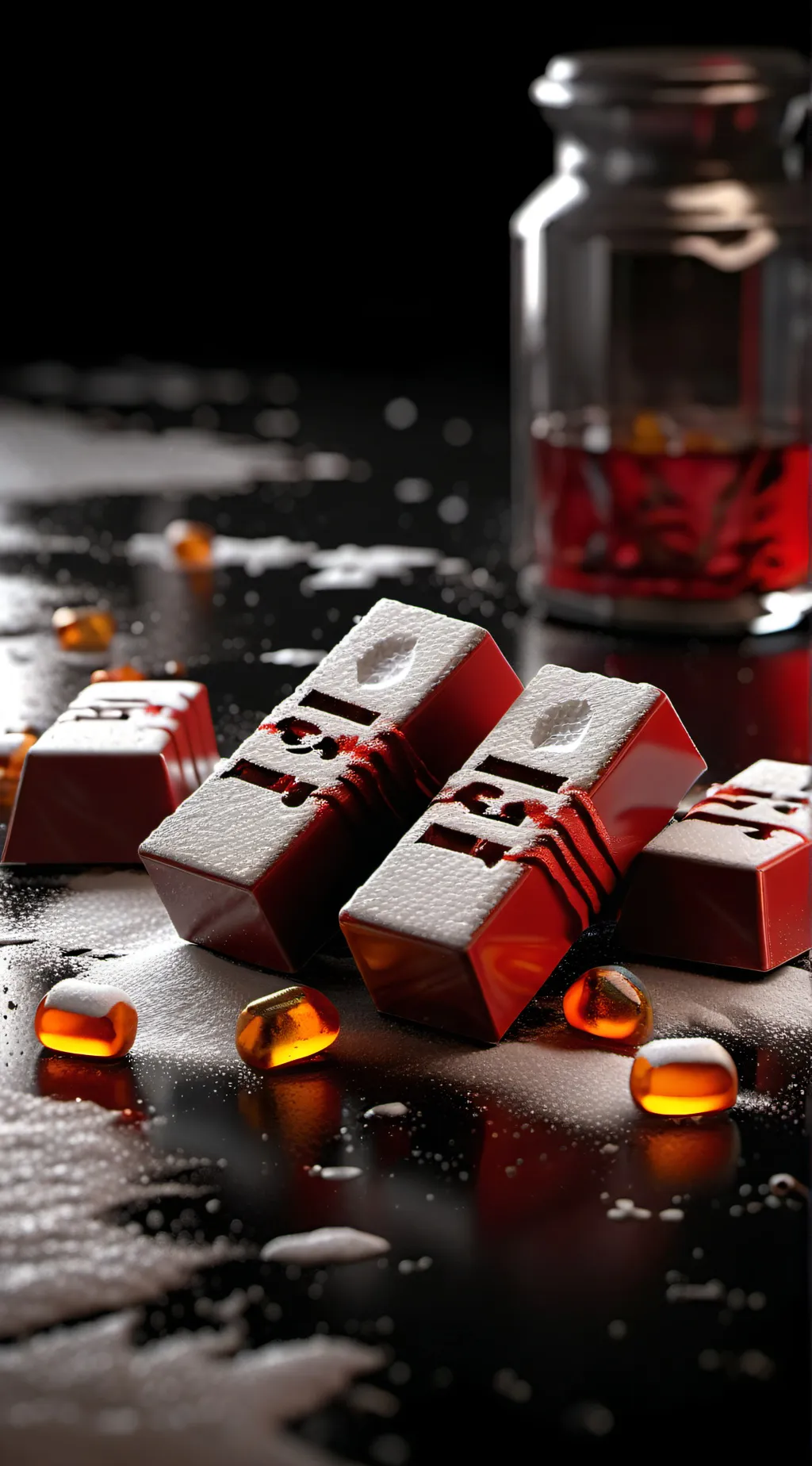 ai character: cocain background