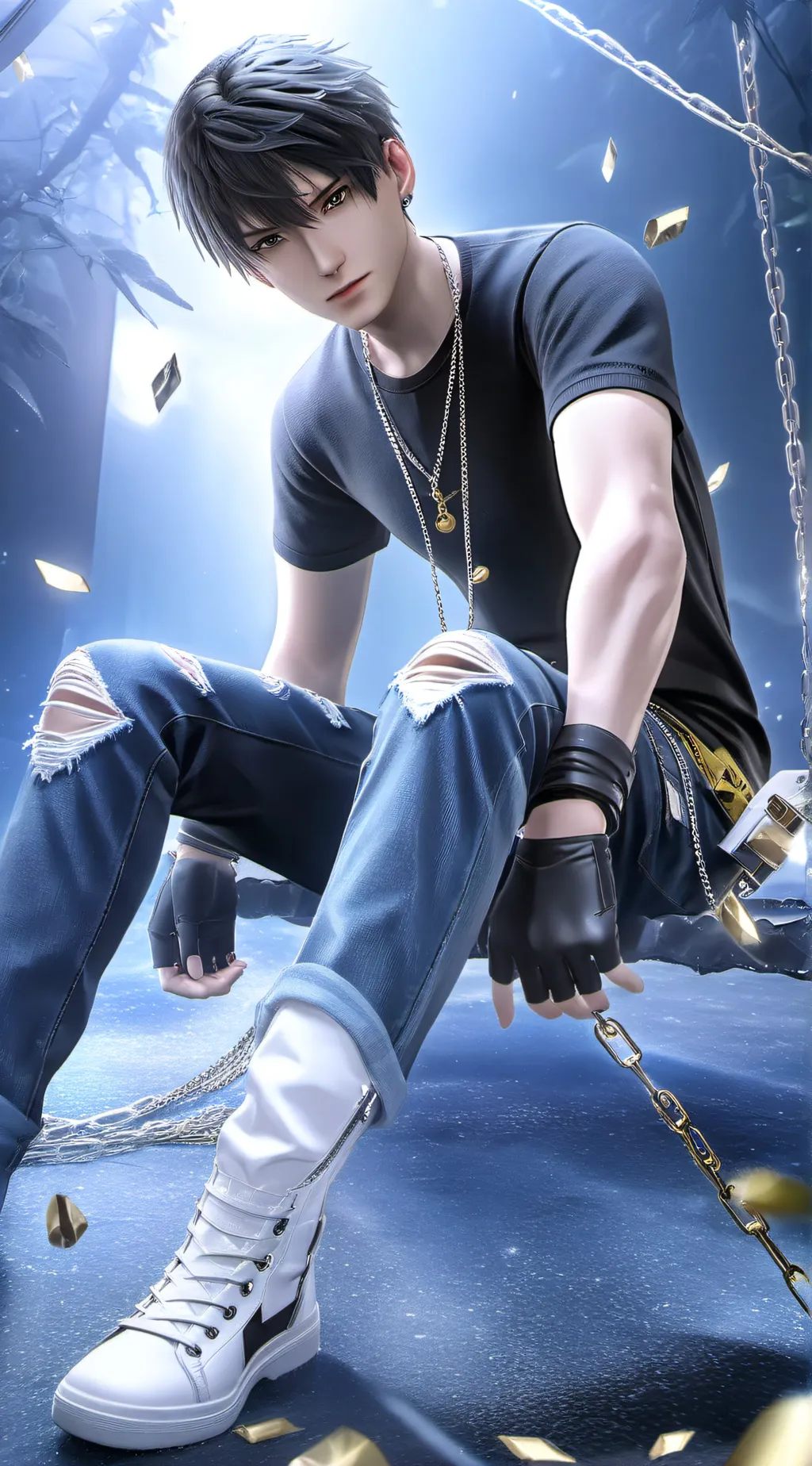 ai character: Mike background