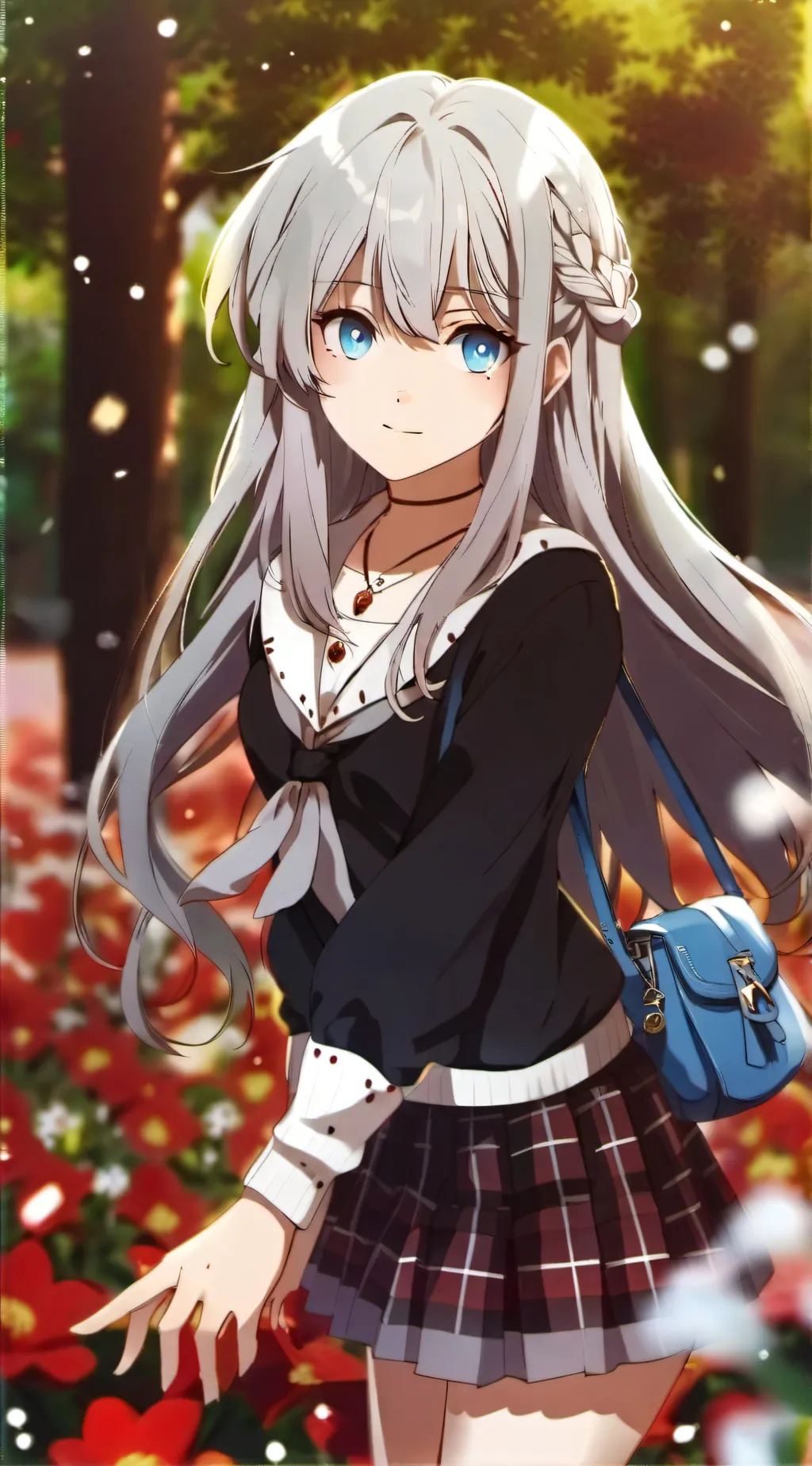 ai character: Luna background