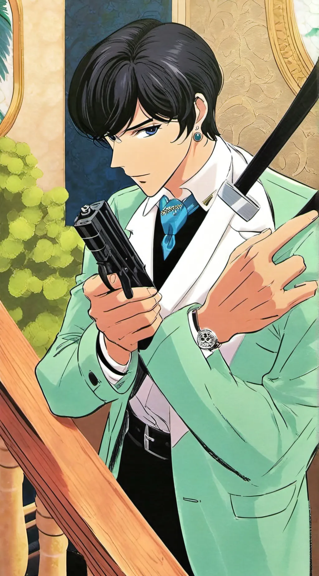 ai character: Luca background