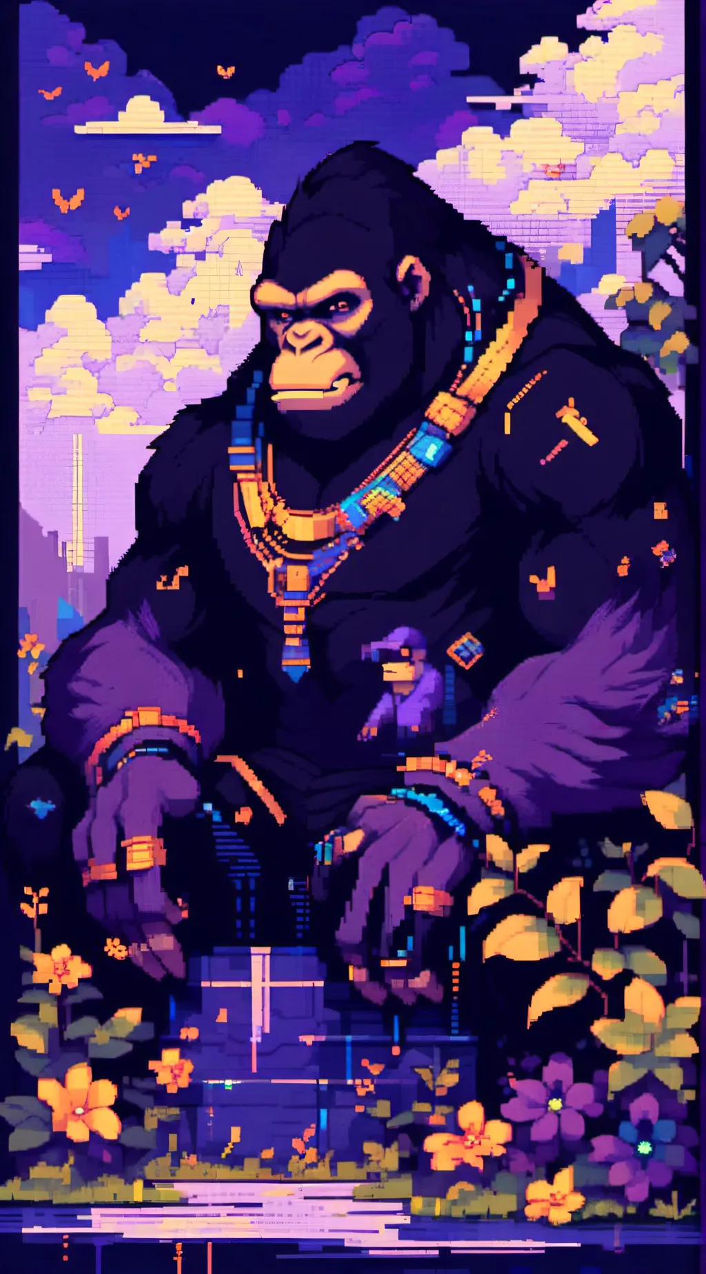 ai character: mini games infection background