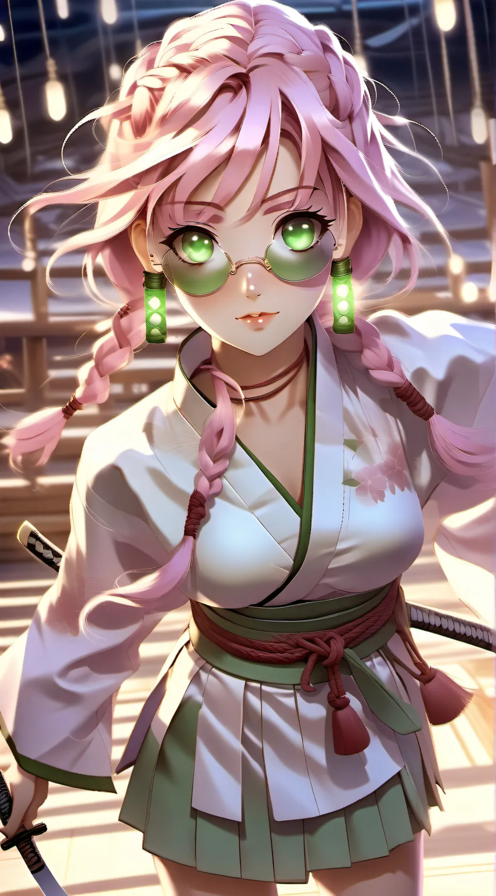 ai character: Mitsuri🍡🫶🏻 background