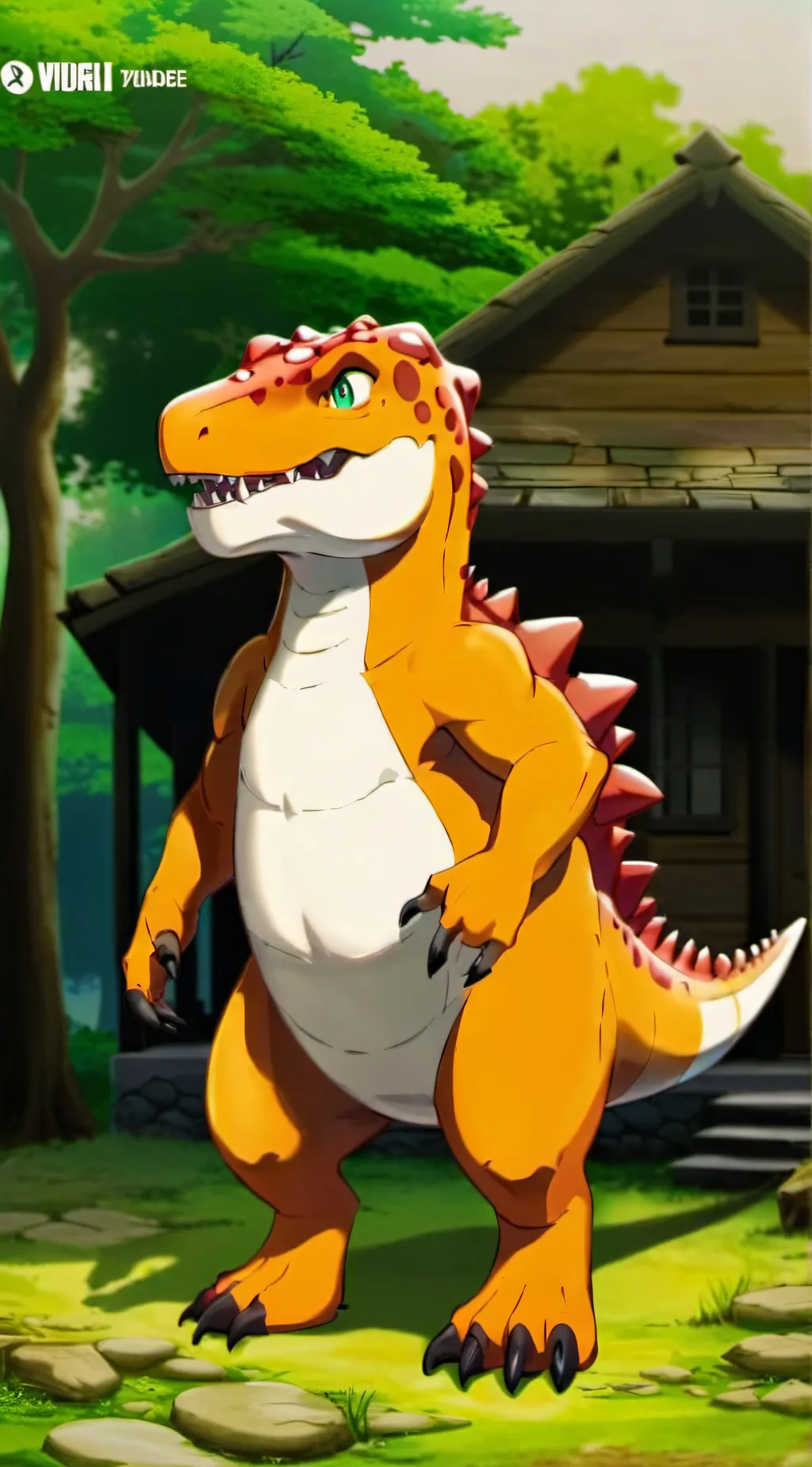 ai character: kitie saurase background