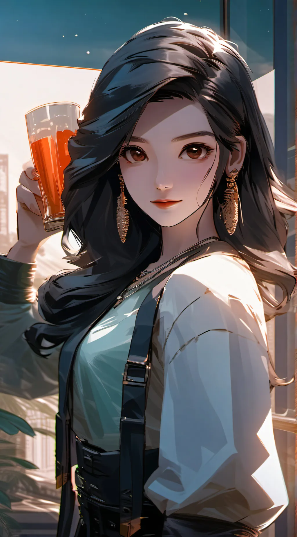 ai character: may background