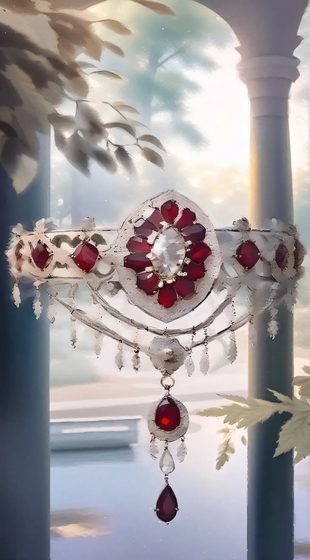 ai character: Garnet background