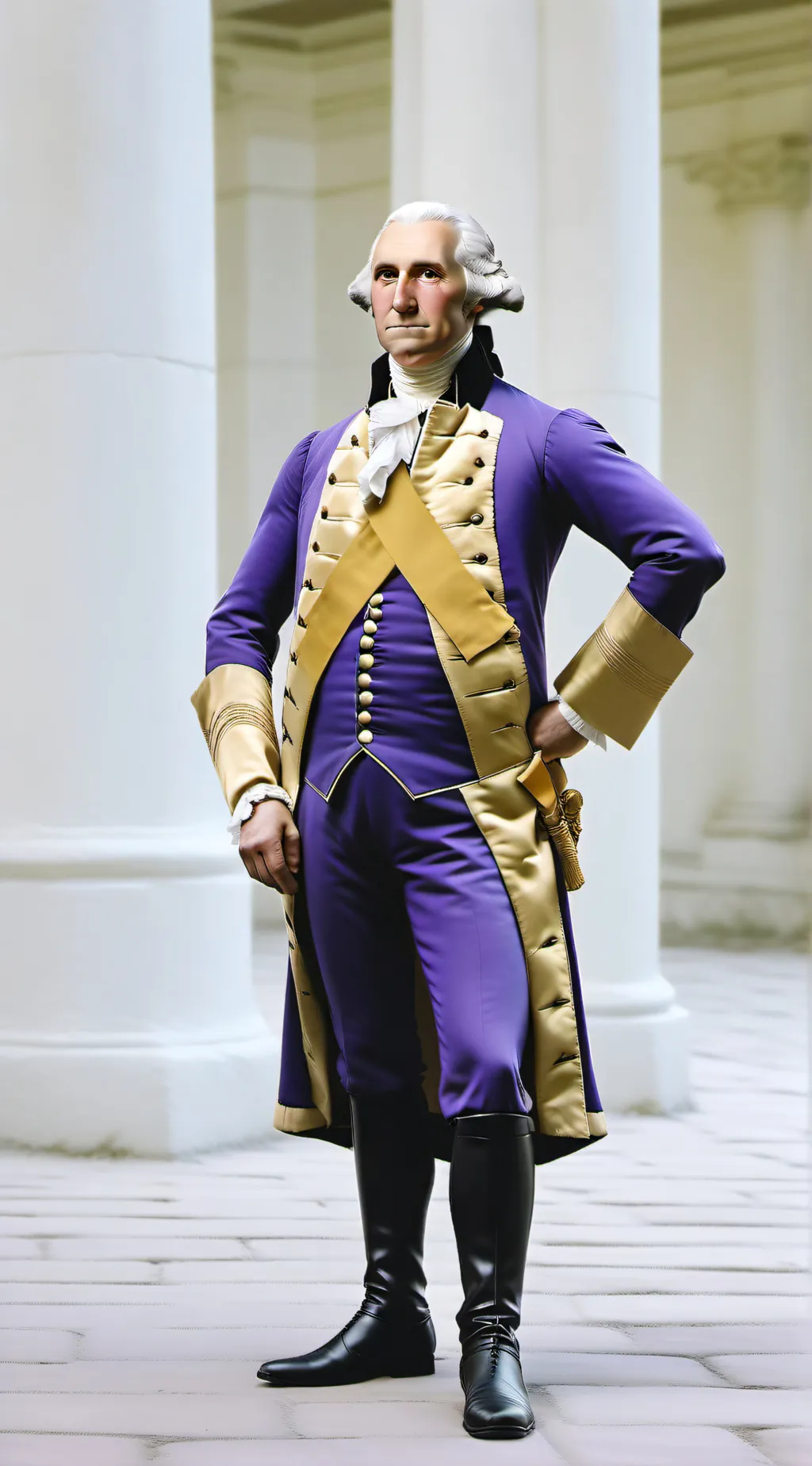 Talkie AI - Chat with George Washington 