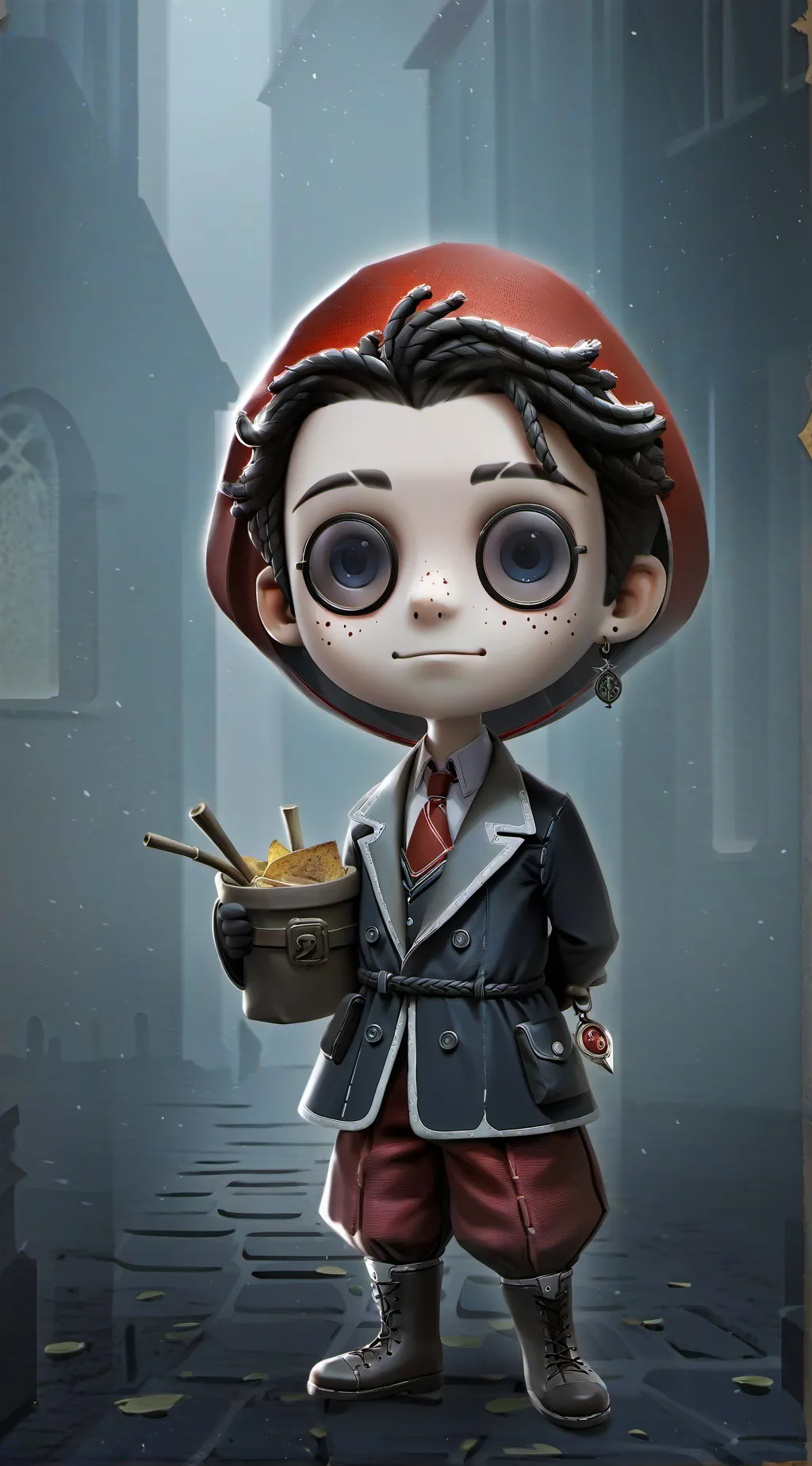 ai character: Jack hunted doll background