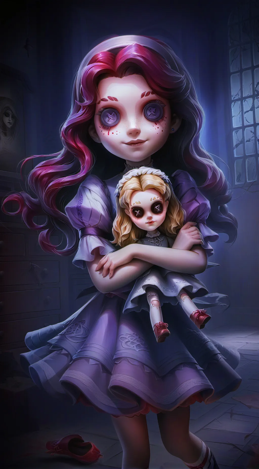 ai character: poppy background