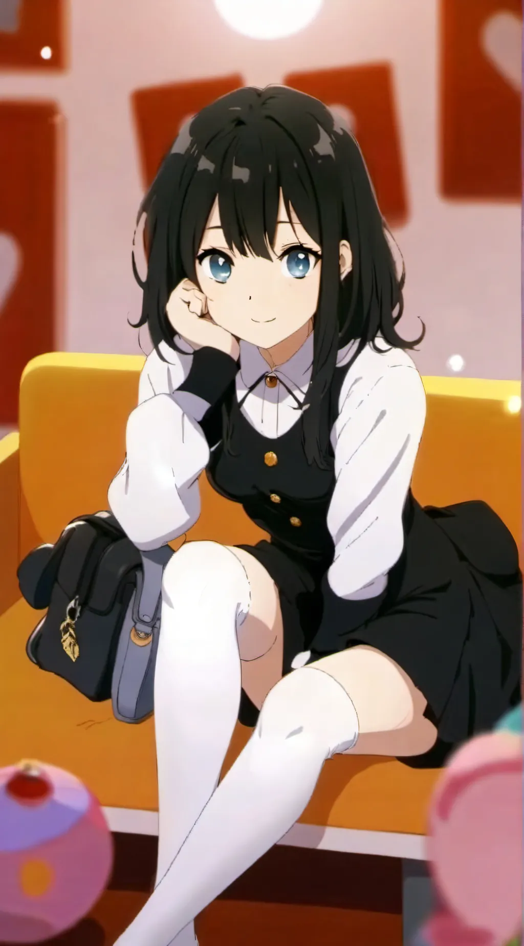 ai character: your gf Amber background