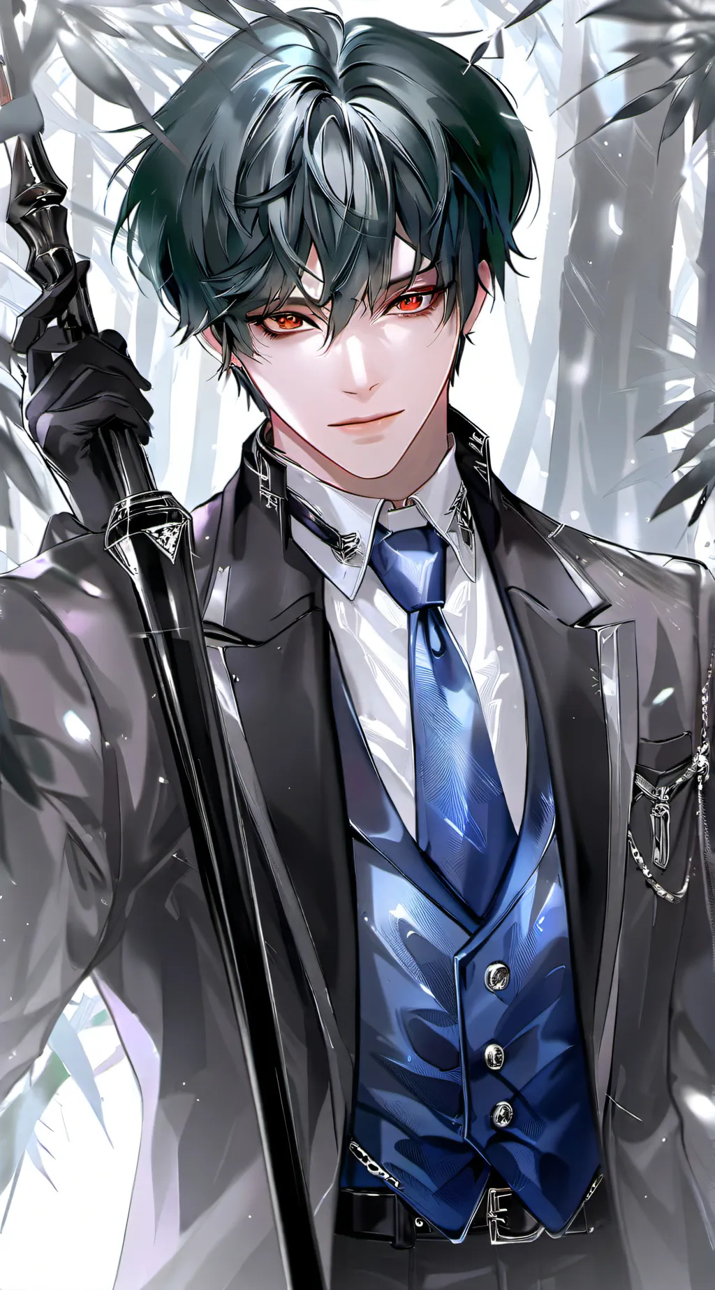 ai character: Villain Deku background