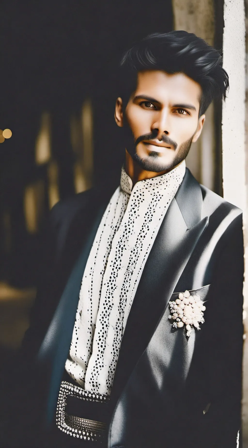 ai character: giant man ♂️♂️♂ background