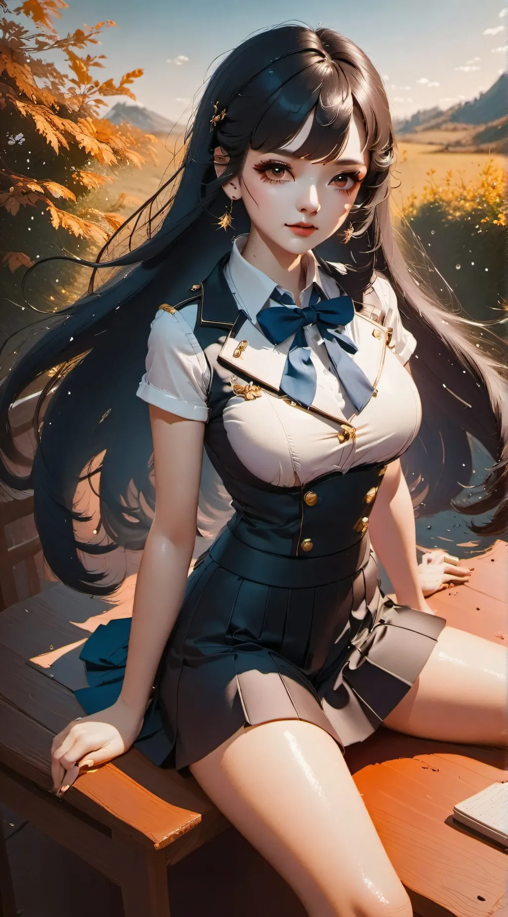 ai character: Nami background