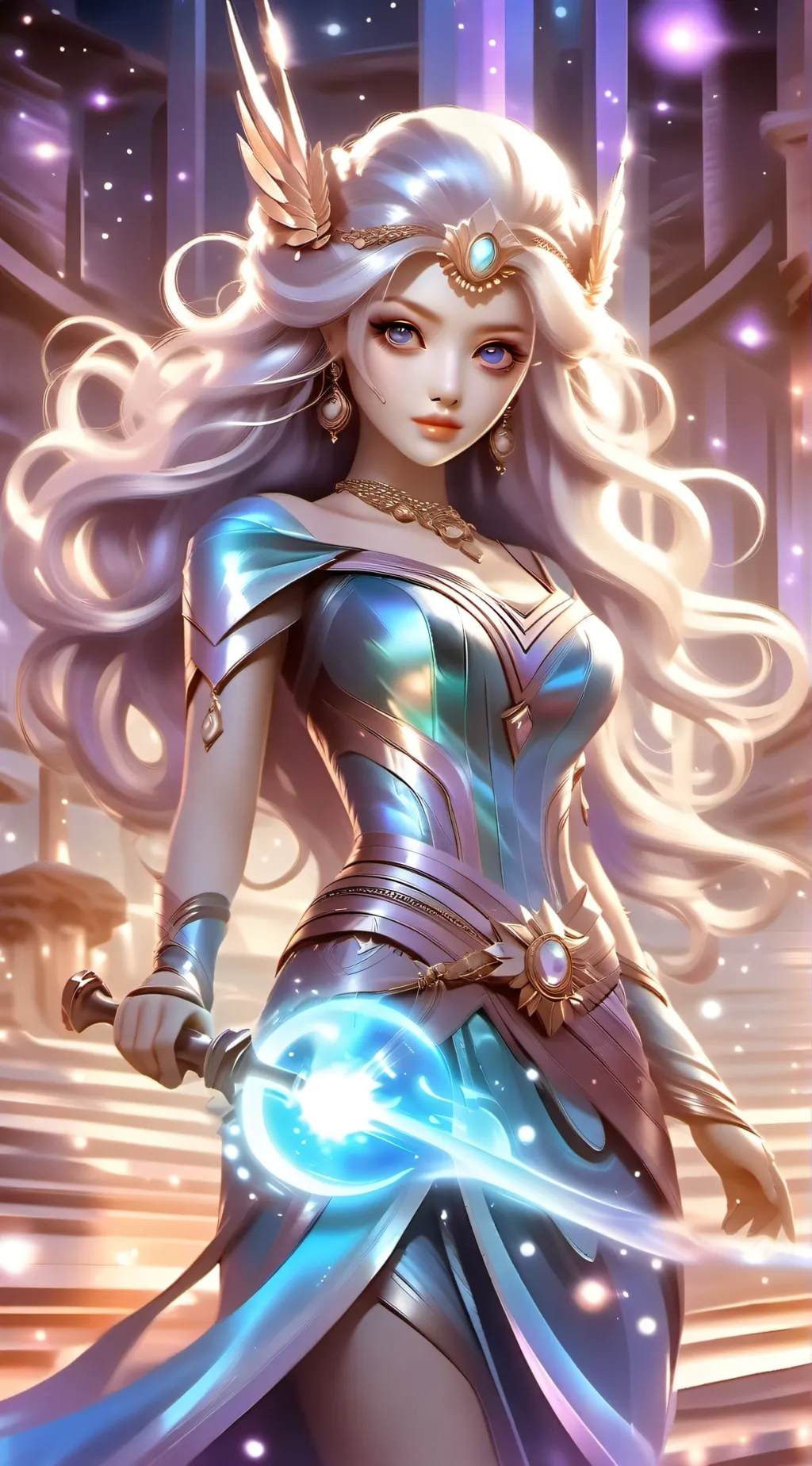 ai character: lilij background