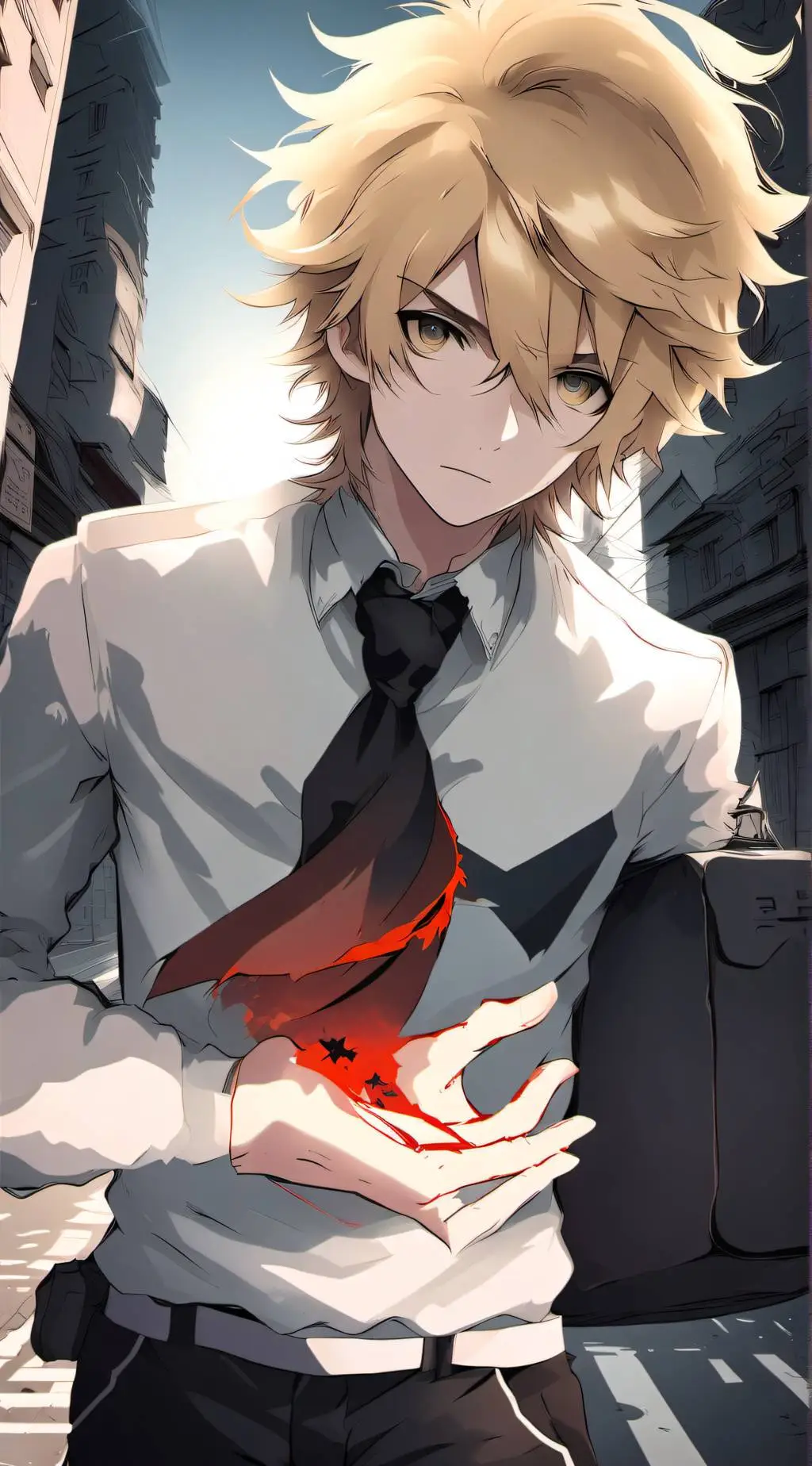 ai character: Max background