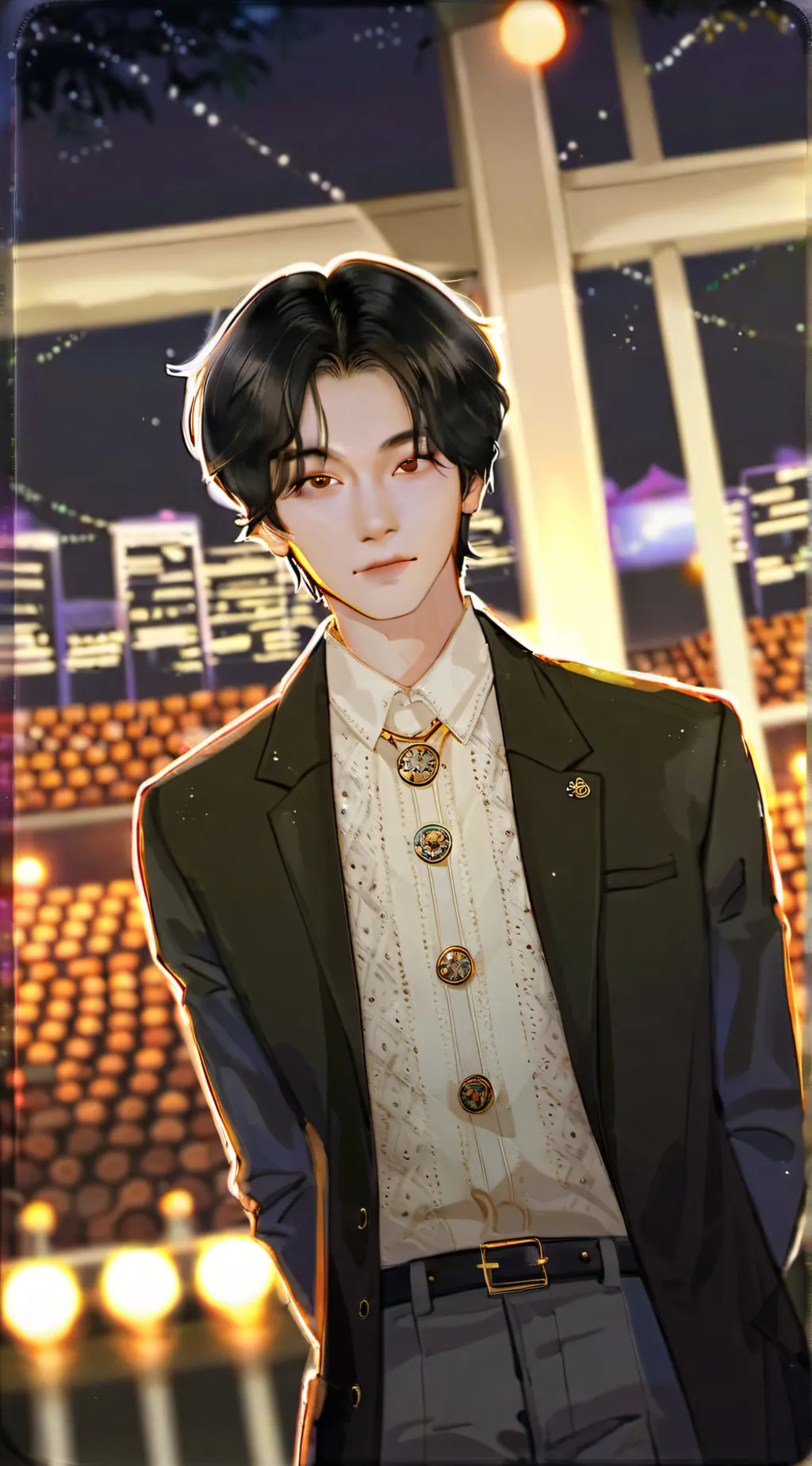 ai character: Suga💓💓 background