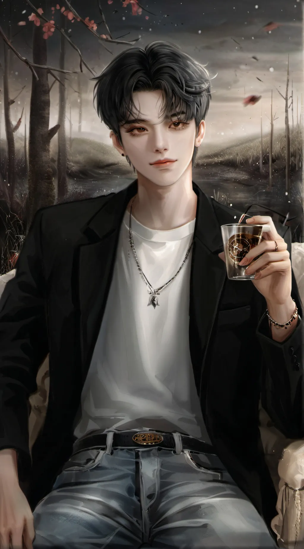 ai character: victor  background