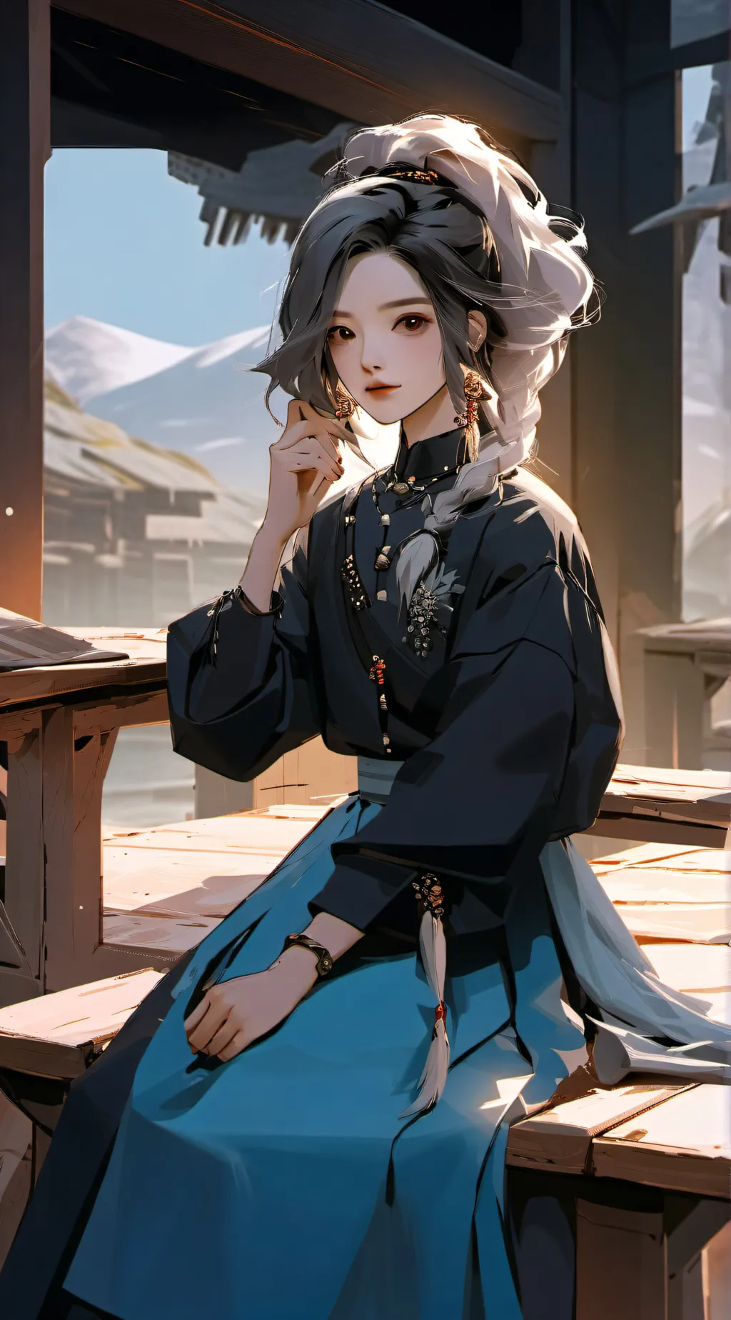 ai character: laquisha background