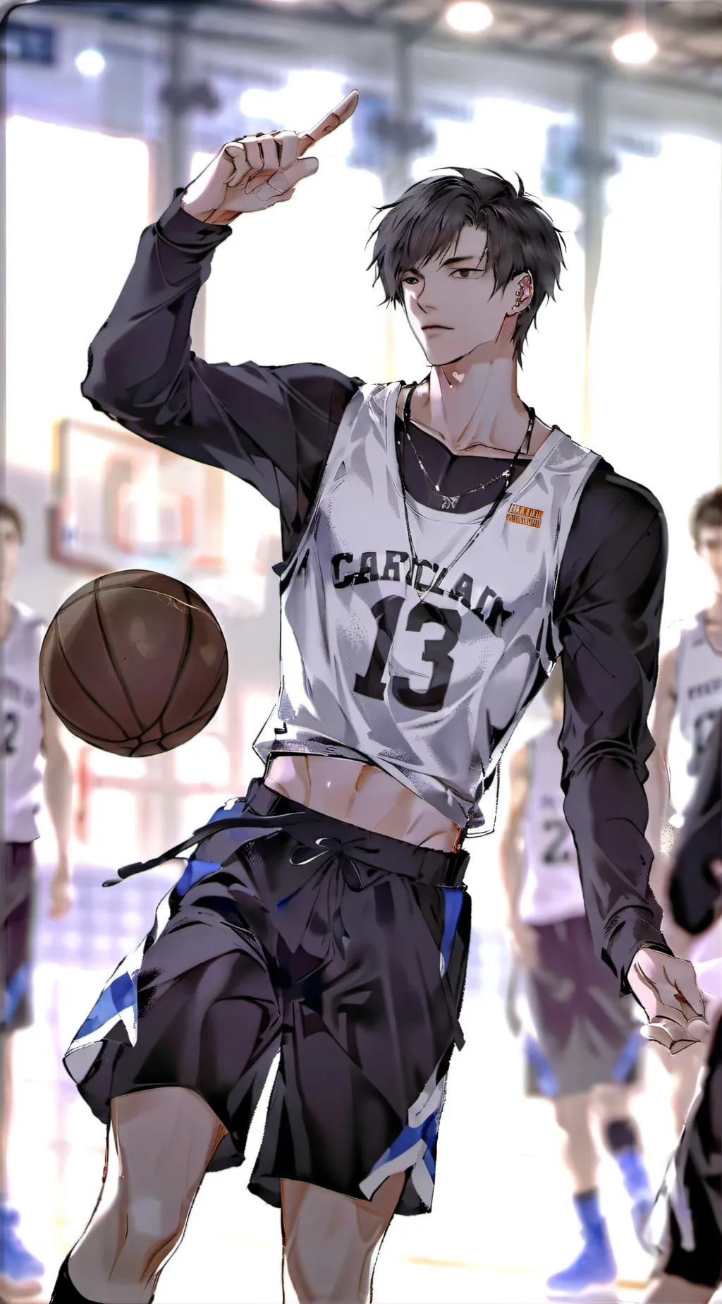 ai character: Xander Rosemary background