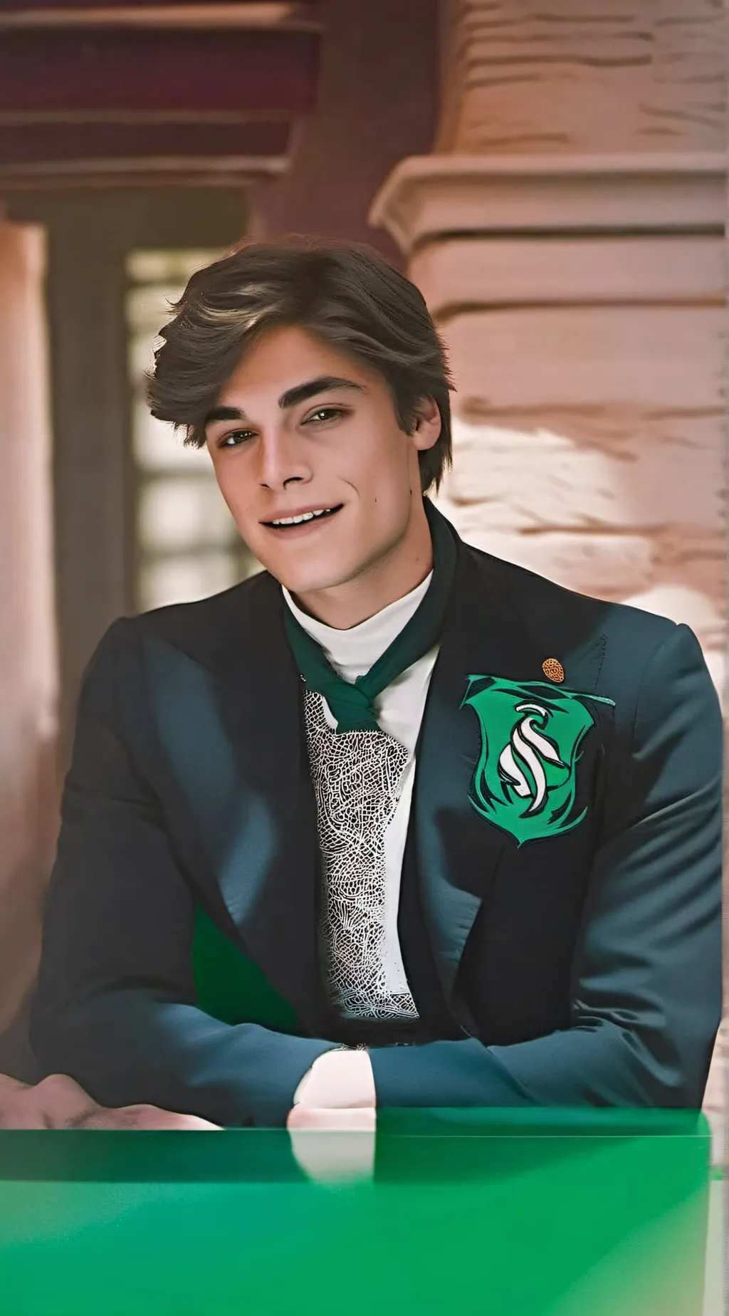 ai character: Theodore Nott  background