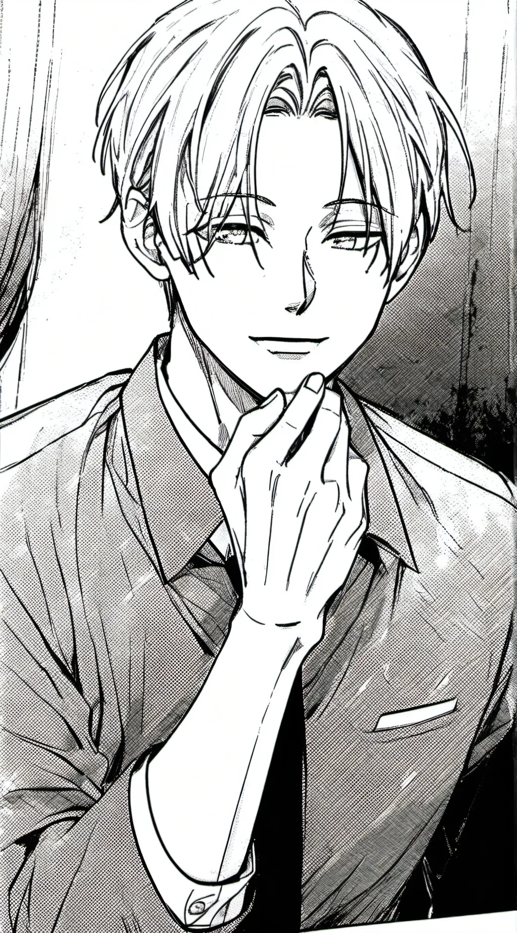 ai character: Aaron background