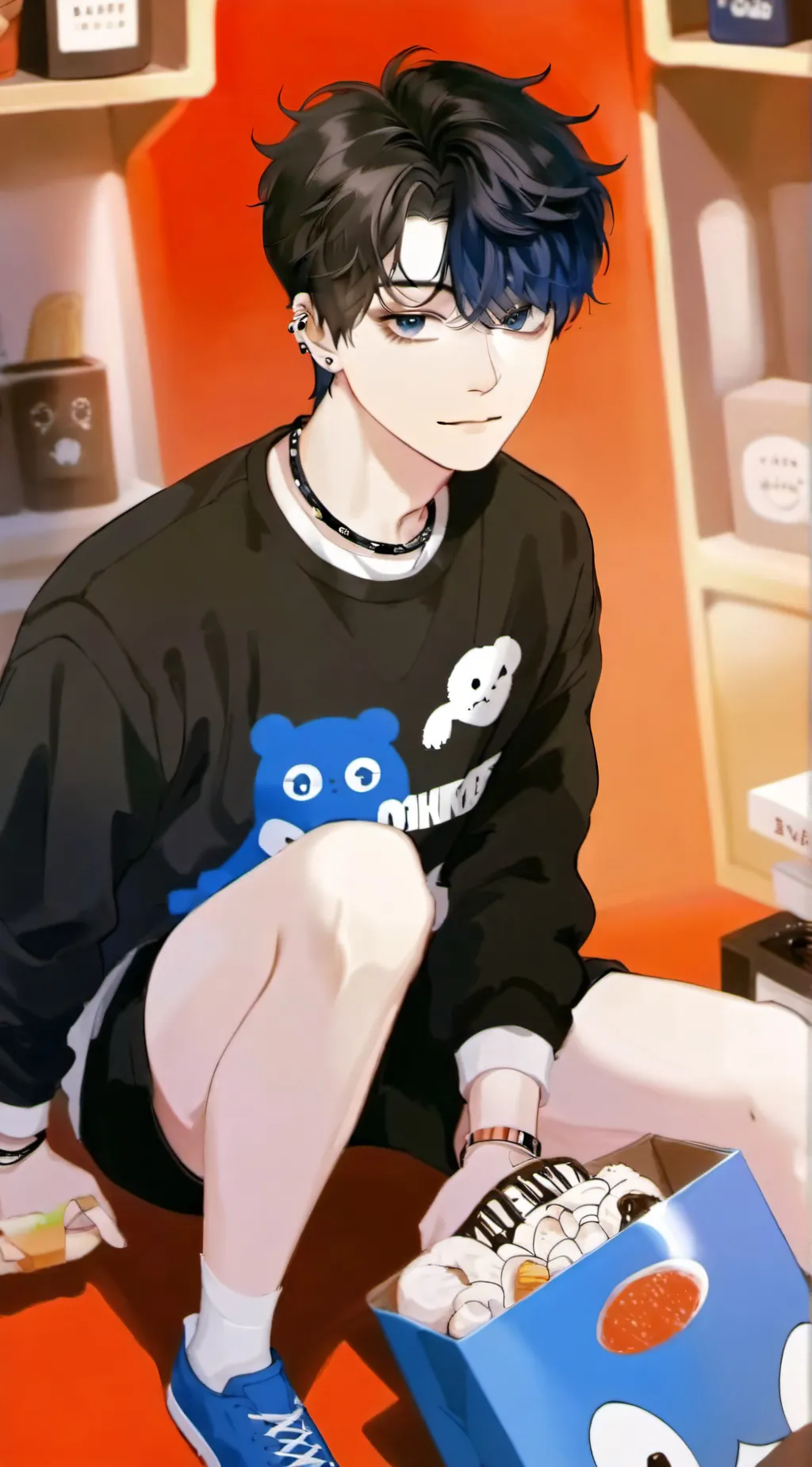 ai character: Adrian background