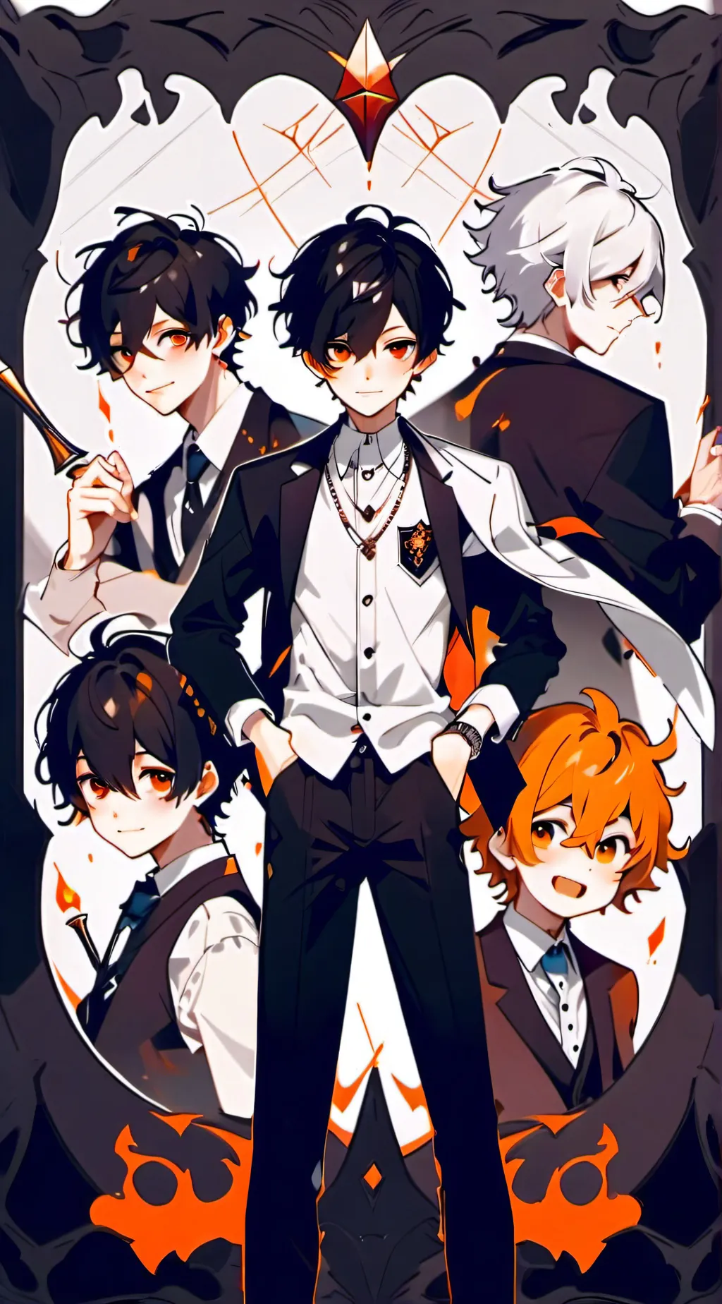 ai character: My inner demons background