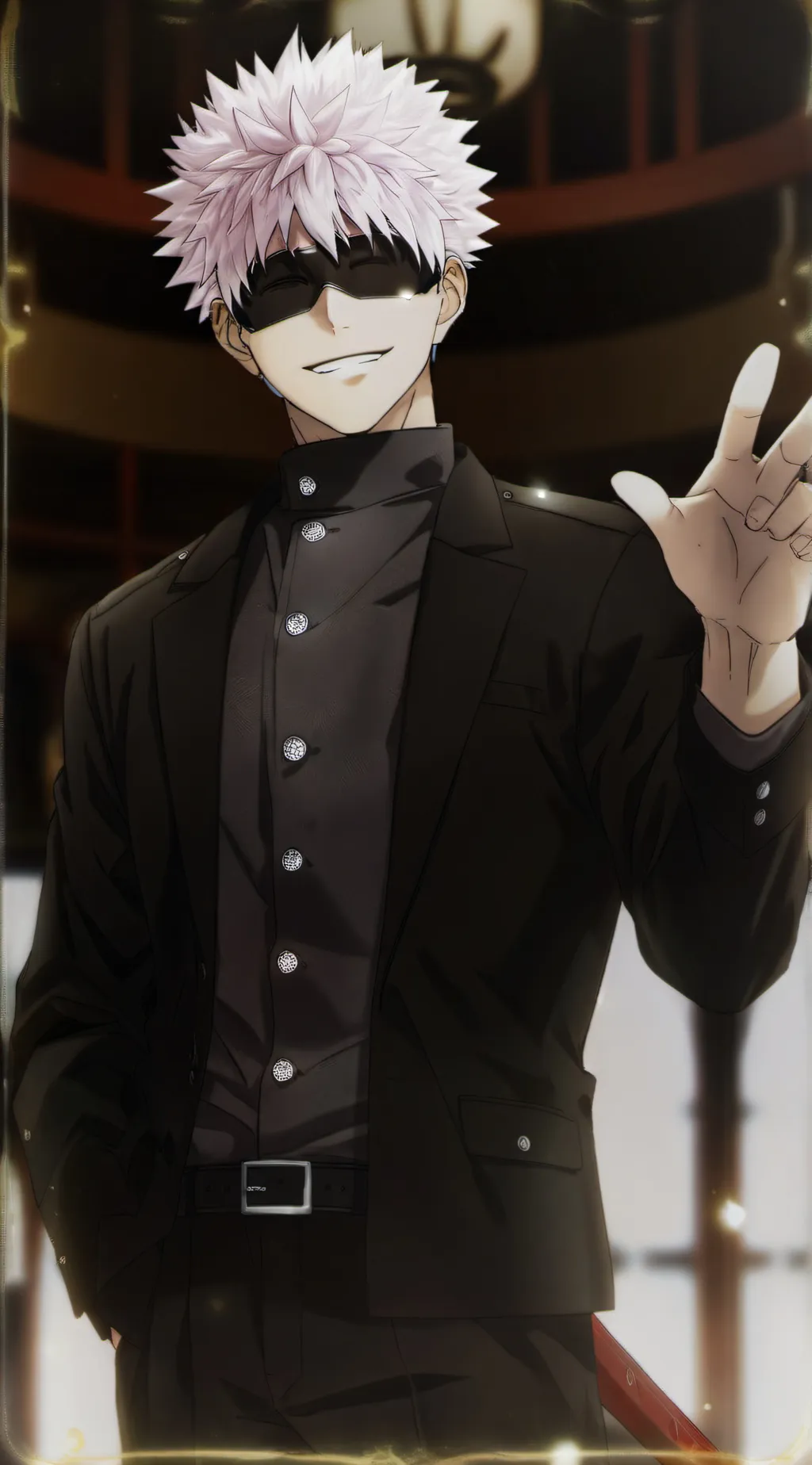 ai character: Gojo Satoru background