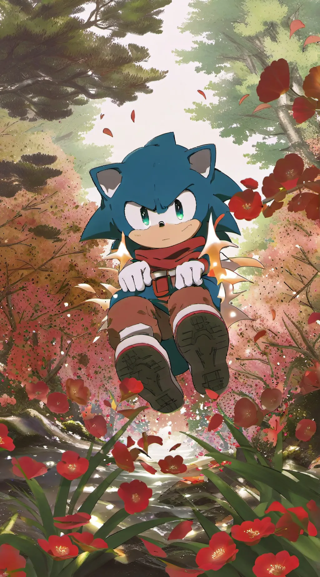 ai character: Sonic/Tails Fight! background