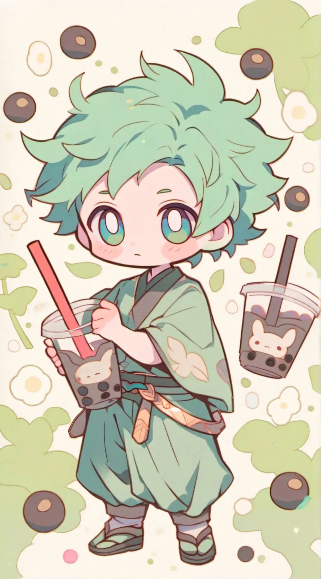 ai character: Vix background