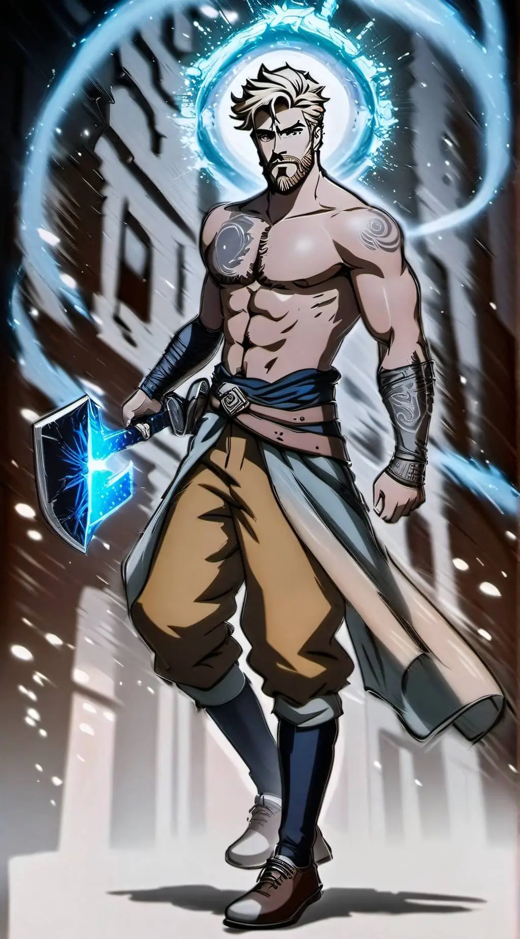 ai character: Ardvir (Gon) background