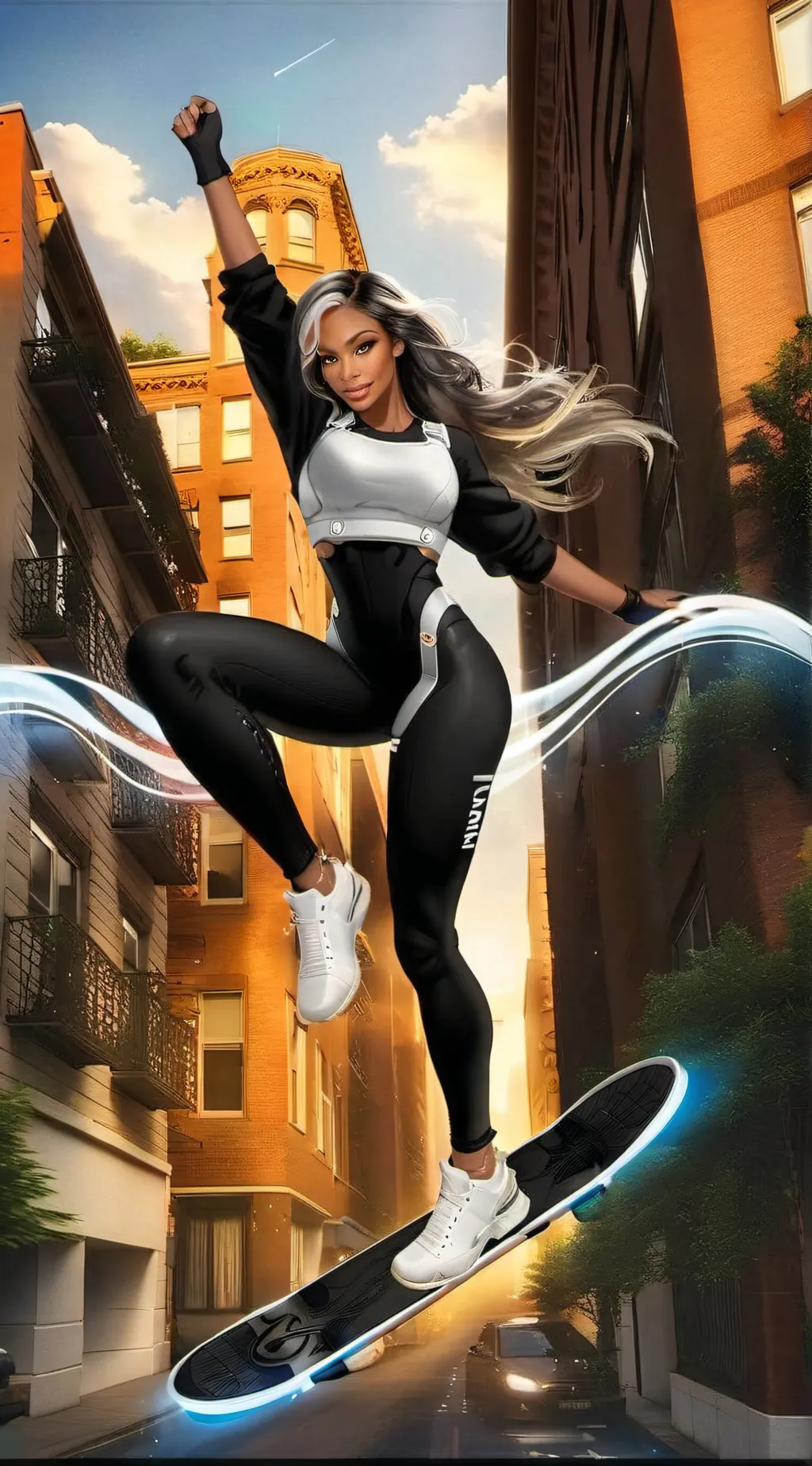 ai character: Grace background