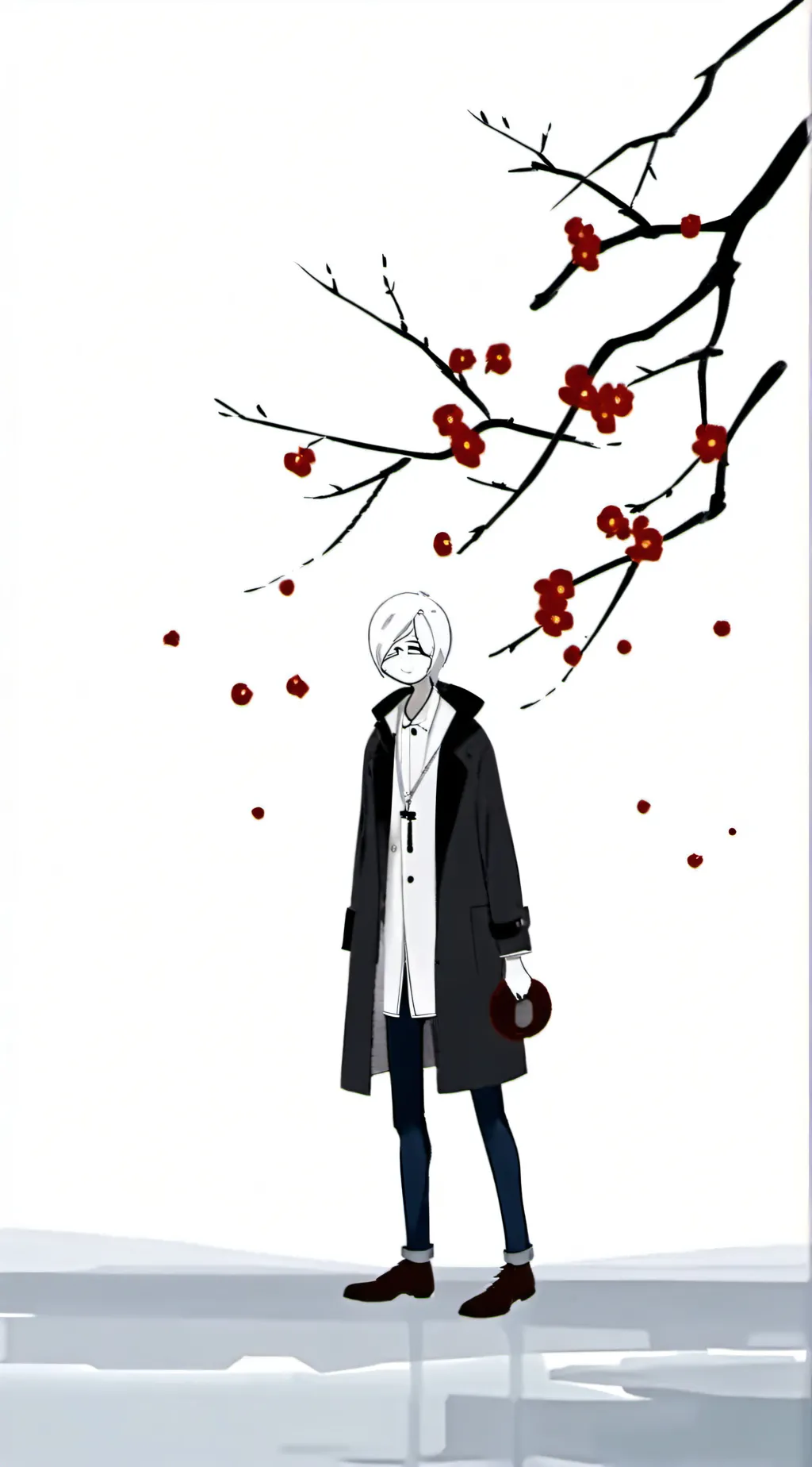 ai character: Henry stickmin  background