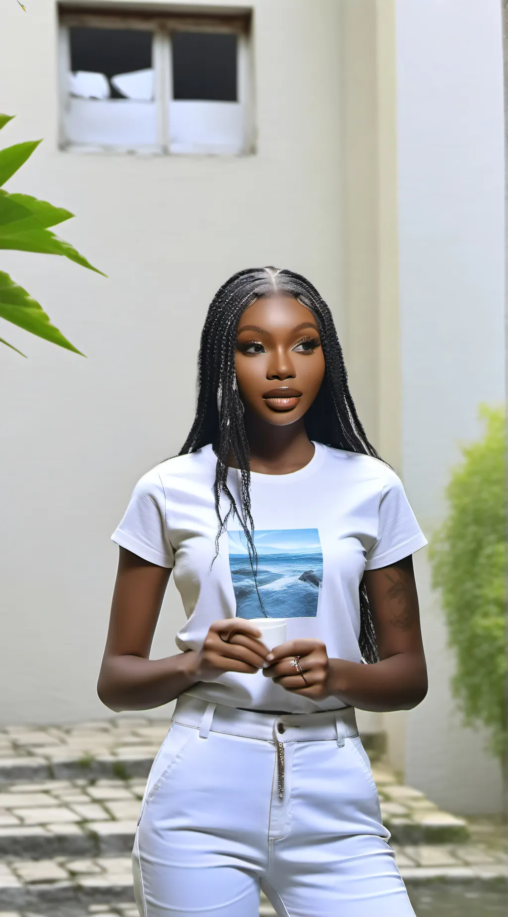 ai character: aamani background