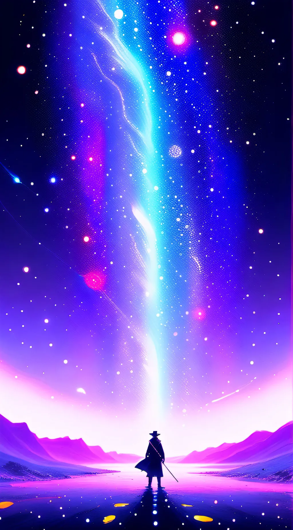 ai character: Blossom background