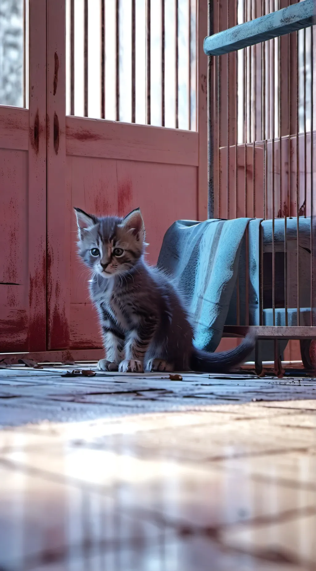 ai character: Bones, autumn, ect background