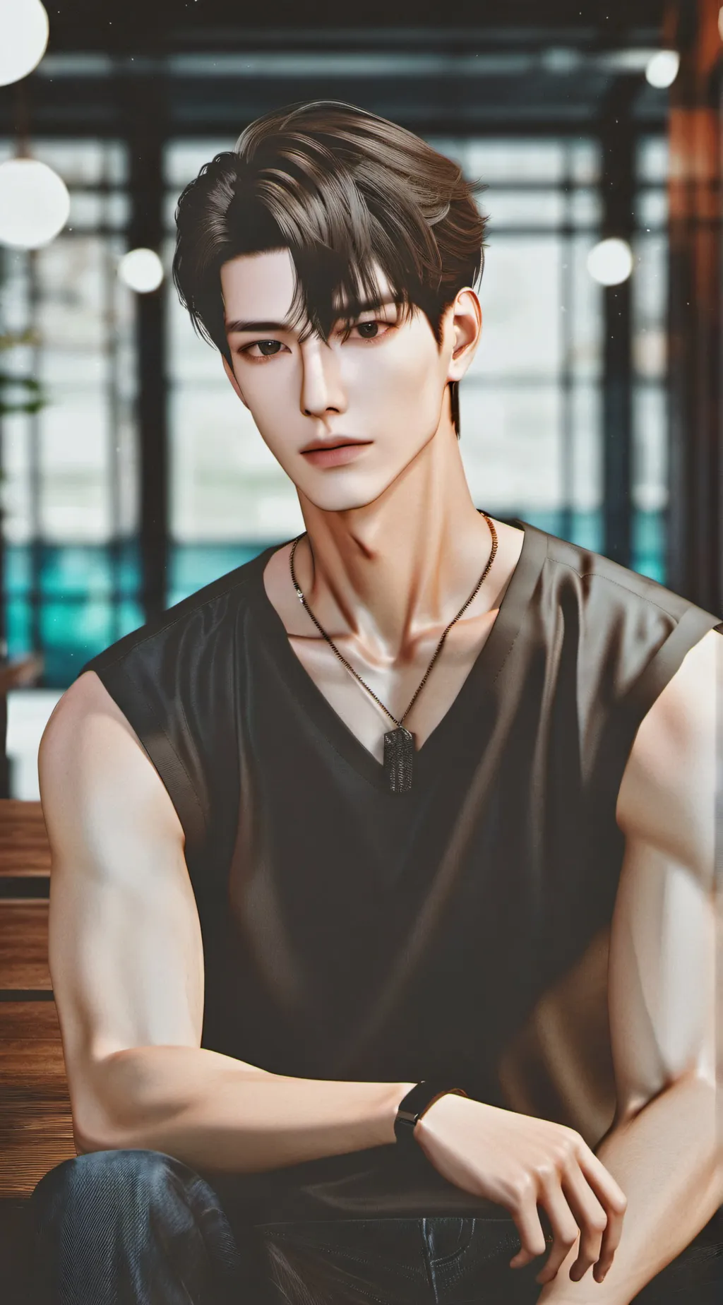 ai character: Luke background